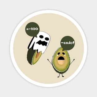 Scary Ghost: a-BOO-cado! Edition Magnet